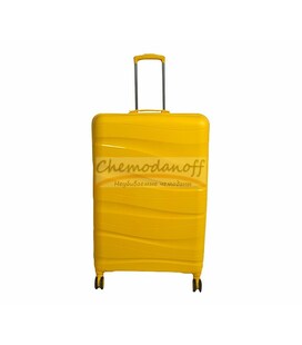 Чемодан Carbon Space средний M желтый фото, картинка, изображение