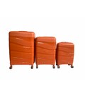 Набор чемоданов Carbon Space оранжевый картинка, изображение, фото