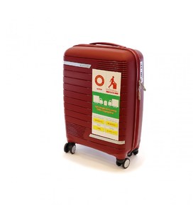 Чемодан Snowball 91203 маленький S красный фото, картинка, изображение