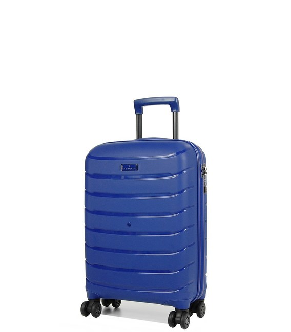 Чемодан Snowball 61303 маленький S синий фото, картинка, изображение