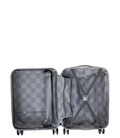 Набор чемоданов Snowball 61803 серебристый картинка, изображение, фото