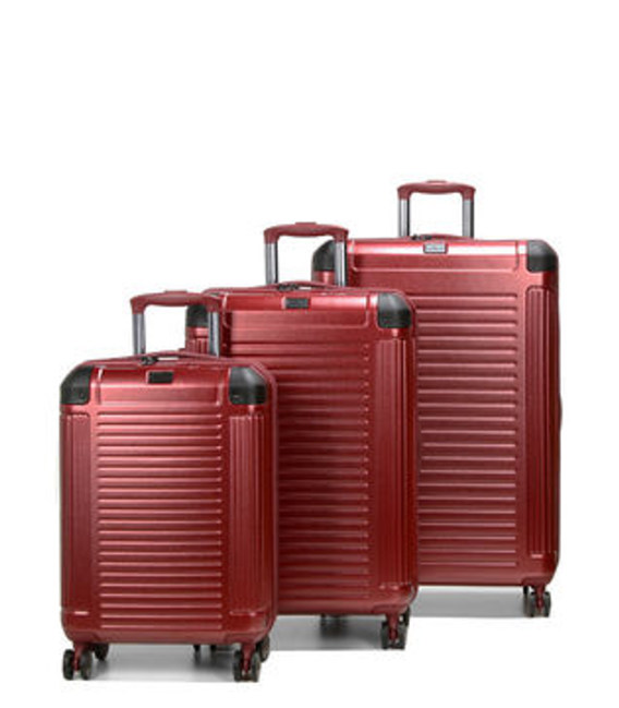 Набор чемоданов Snowball 84903 красный фото, картинка, изображение