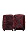 Набір валіз Snowball 74103 бордовий - картинка, зображення, фото валізи