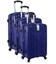 Набор чемоданов Snowball 50203 синий фото, картинка, изображение