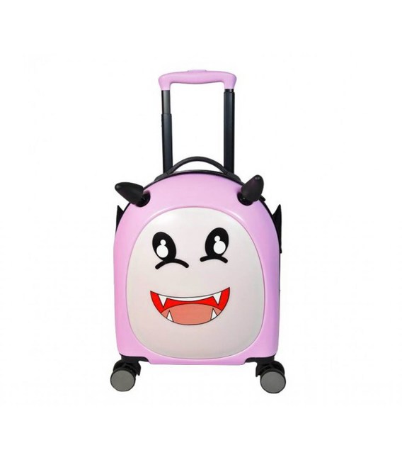 Чемодан детский Airtex 961 Devil фиолетовый фото, картинка, изображение