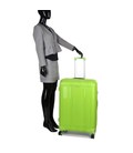 Чемодан Airtex 637 Jupiter средний M лаймовый фото, картинка, изображение