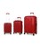 Набор чемоданов Airtex 637 Jupiter красный картинка, изображение, фото