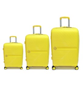 Набор чемоданов Airtex 280 Jupiter желтый фото, картинка, изображение