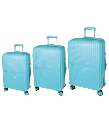 Набор чемоданов Airtex 280 Jupiter голубой картинка, изображение, фото