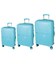 Набір валіз Airtex 280 Jupiter голубий - картинка, зображення, фото валізи