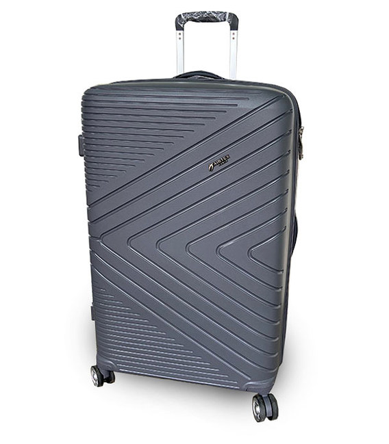 Чемодан Airtex 281 Jupiter средний M серый фото, картинка, изображение