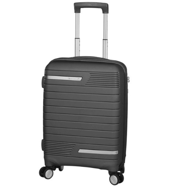 Чемодан Snowball 91203 маленький S графитовый фото, картинка, изображение