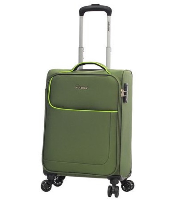 Чемодан Madisson 02203 маленький S зеленый фото, картинка, изображение