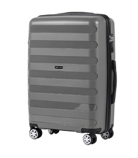 Валіза Wings PP07 середня M сіра