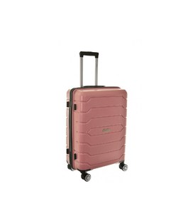 Валіза Snowball 01103 велика L рожева