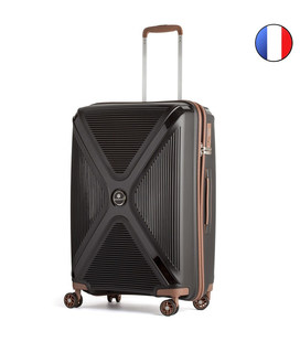 Чемодан Snowball 84803 Midi черный фото, картинка, изображение