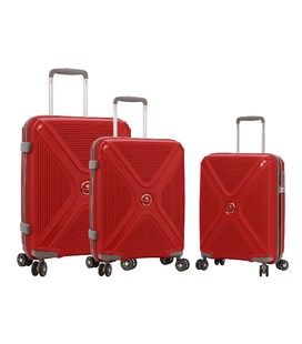 Набор Чемоданов Snowball 84803 3 в 1 красный фото, картинка, изображение