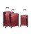 Набор чемоданов Snowball 92103 красный картинка, изображение, фото