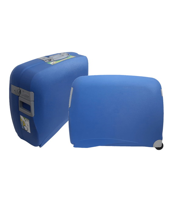 Набор чемоданов Snowball 73104 2 в 1 синий фото, картинка, изображение