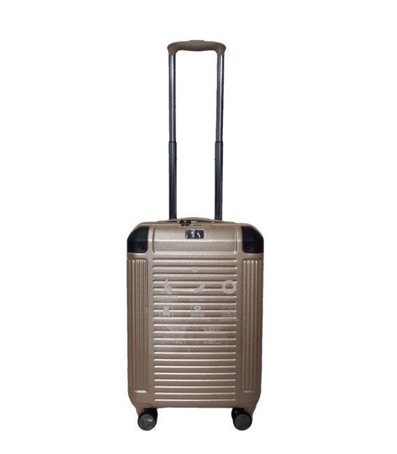 Валіза Snowball 84903 маленька S коричнева - картинка, зображення, фото валізи