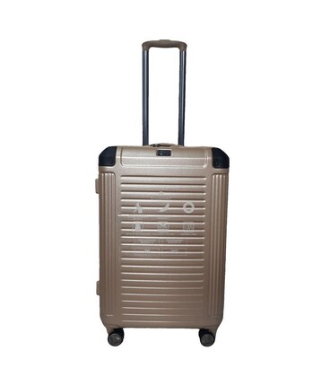 Чемодан Snowball 29010 средний M коричневый фото, картинка, изображение