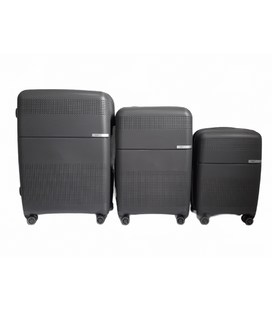 Набор чемоданов Airtex 635 серый фото, картинка, изображение