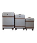 Набор чемоданов Airtex Deimos 949 белый картинка, изображение, фото