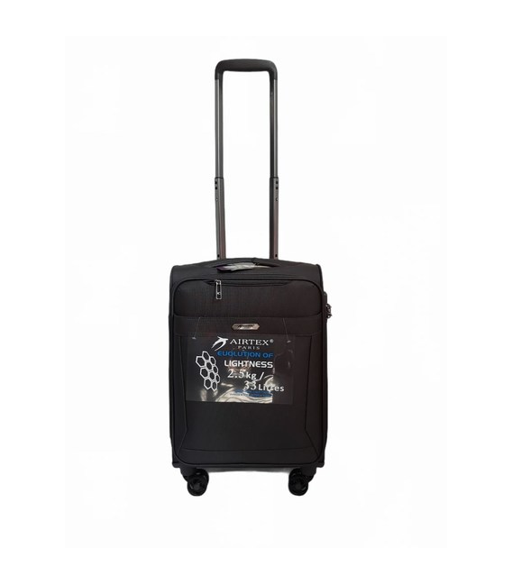 Чемодан Airtex 830 Nereide маленький S серый фото, картинка, изображение