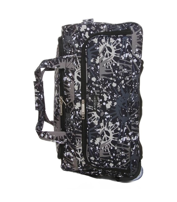 Дорожня сумка на колесах Airtex 824/65 сіра картинка, зображення, фото