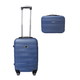 Чемодан+Кейс Airtex 531 Worldline маленький S синий фото