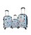 Набор чемоданов Airtex 809 Blue Cat картинка, изображение, фото