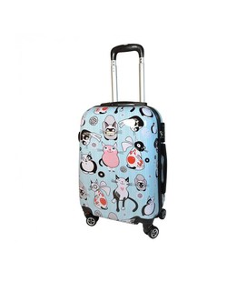 Валіза Airtex 809 Blue Cat Worldline середня M - картинка, зображення, фото валізи