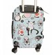Валіза Airtex 809 Blue Cat Worldline середня M - картинка, зображення, фото валізи