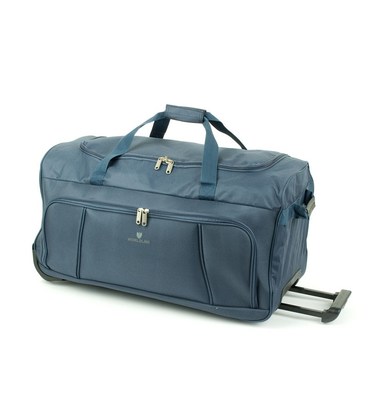 Дорожня сумка на колесах Airtex 897/55 синя картинка, зображення, фото