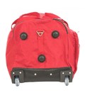 Дорожная сумка на колесах Airtex 852/60 красная картинка, изображение, фото