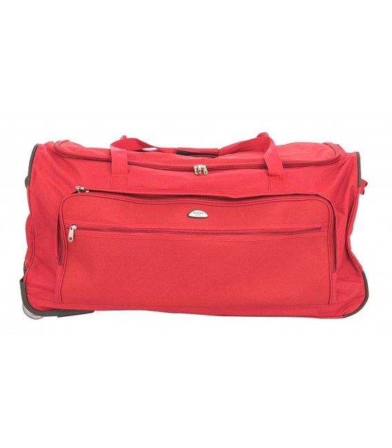 Дорожня сумка на колесах Airtex 852/60 червона картинка, зображення, фото