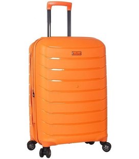 Чемодан Snowball 61303 средний M оранжевый фото, картинка, изображение