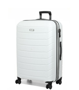 Чемодан Snowball 61303 большой L белый фото, картинка, изображение