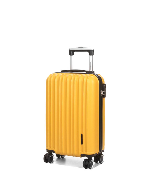 Чемодан Airtex 623 Worldline большой L желтый фото, картинка, изображение