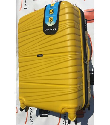 Чемодан Carbon 2020 большой L желтый фото, картинка, изображение