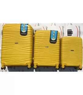 Набор чемоданов Carbon 2020 желтый фото, картинка, изображение
