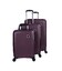 Набір валіз Snowball 04103 фіолетовий - картинка, зображення, фото валізи
