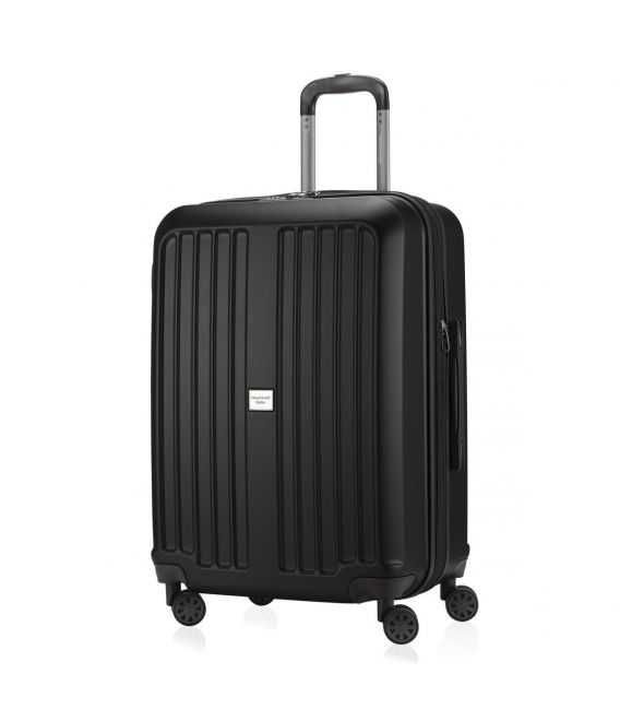 Чемодан Xberg Midi черный фото, картинка, изображение