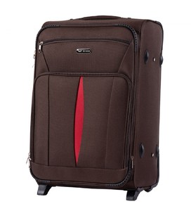 Валіза Wings 1601 Midi коричнева 2 колесна картинка, зображення, фото
