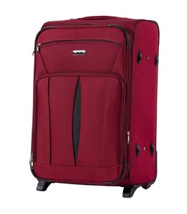 Чемодан Wings 1601 Maxi бордовый 2 колесный фото, картинка, изображение