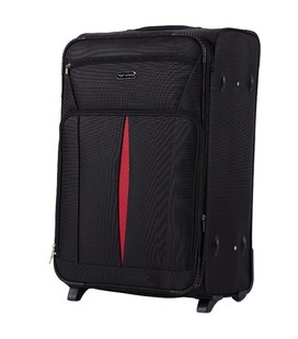 Валіза Wings 1601 велика L чорна 2 колесна картинка, зображення, фото