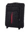 Набір Валіз Wings 1601 чорний 2 колеса - картинка, зображення, фото валізи