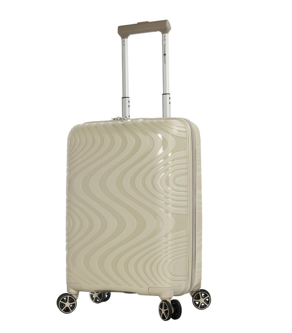 Чемодан Snowball 04303 маленький S бежевый фото, картинка, изображение
