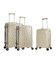 Набір Валіз Snowball 04303 3 в 1 бежевий - картинка, зображення, фото валізи