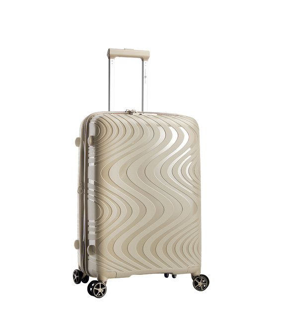 Чемодан Snowball 04303 Maxi бежевый фото, картинка, изображение